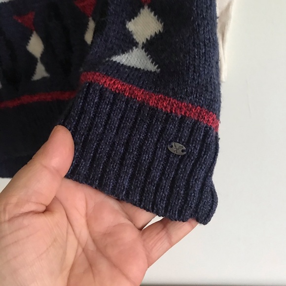 American eagle outfitters sweater abstract multicolor wool blend size M - Picture 9 of 13